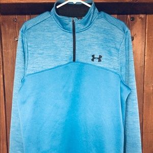 UA 1/4 Zip Fleece-lined pullover